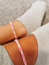 Load image into Gallery viewer, Solid Colour Daisy Chain Anklet