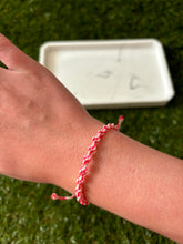 Load image into Gallery viewer, Wax string twist bracelet
