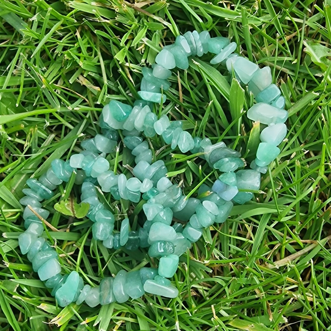 Aventurine Crystal Chip Bracelet