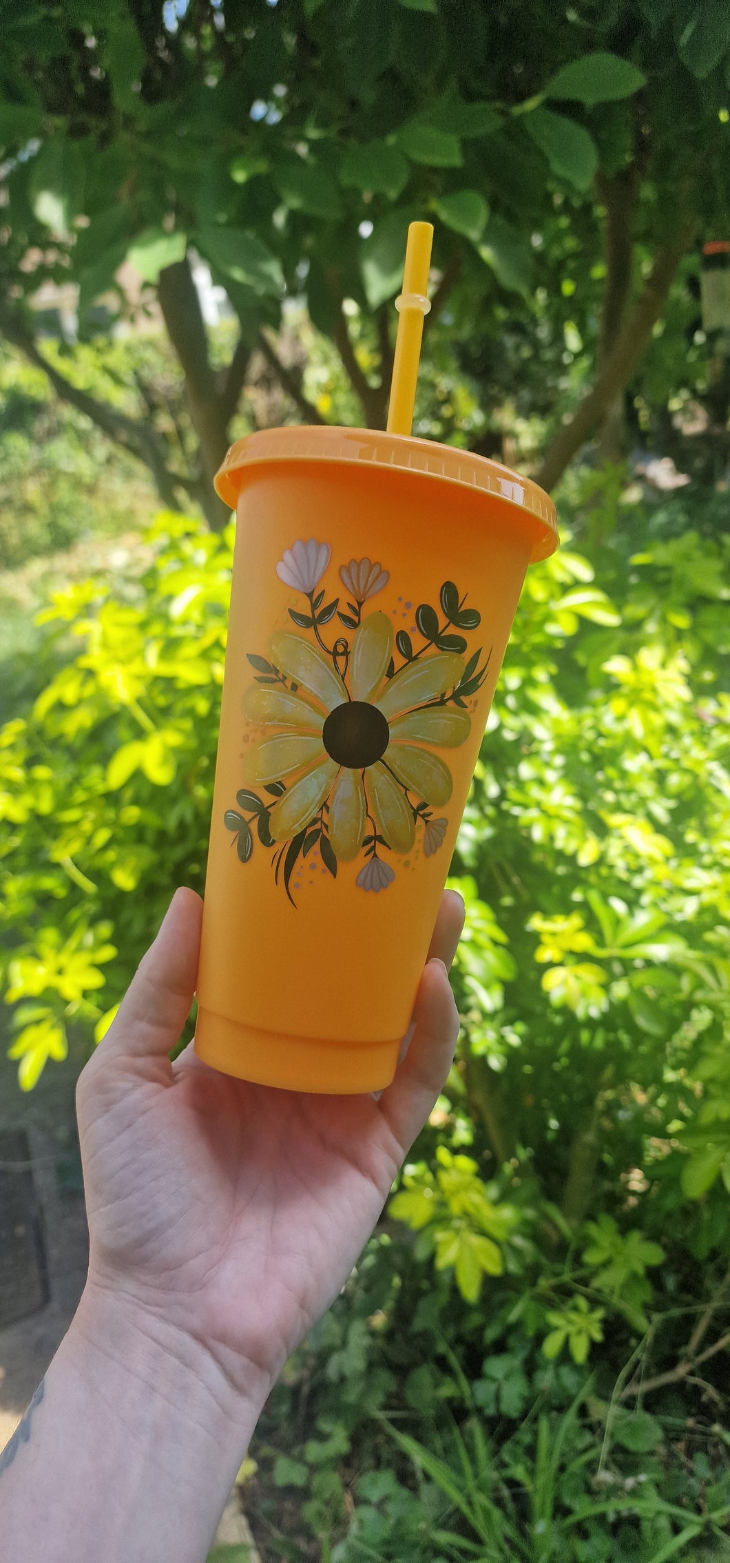 Sunflower Cold Cup