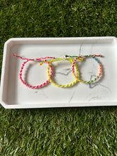 Load image into Gallery viewer, Wax string twist bracelet
