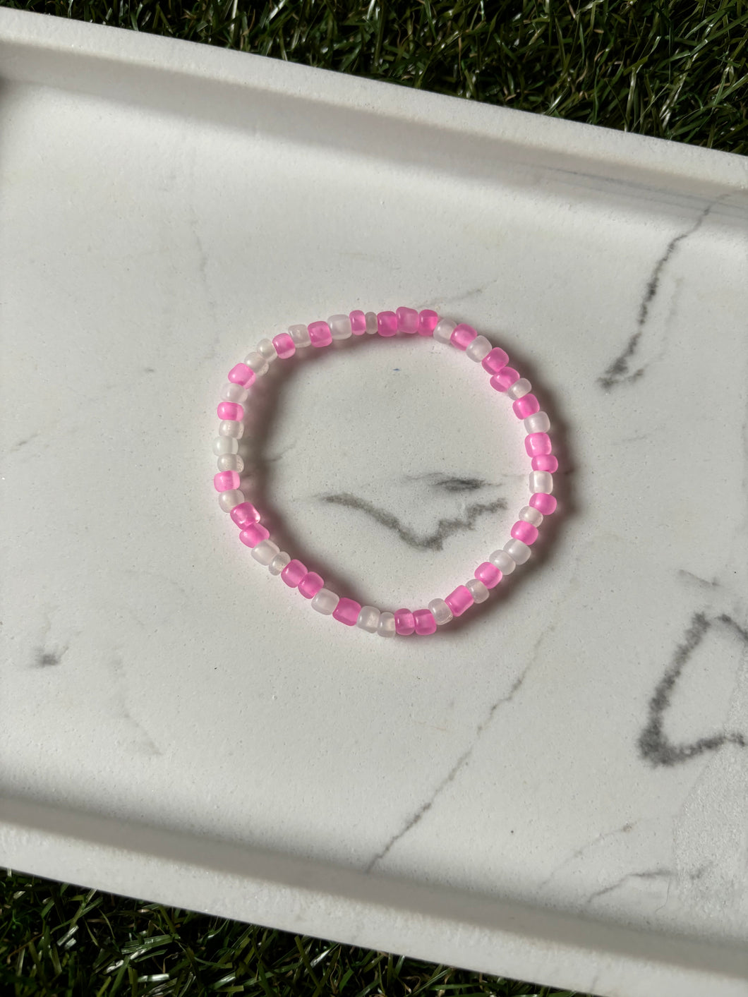 1 seed bead bracelet