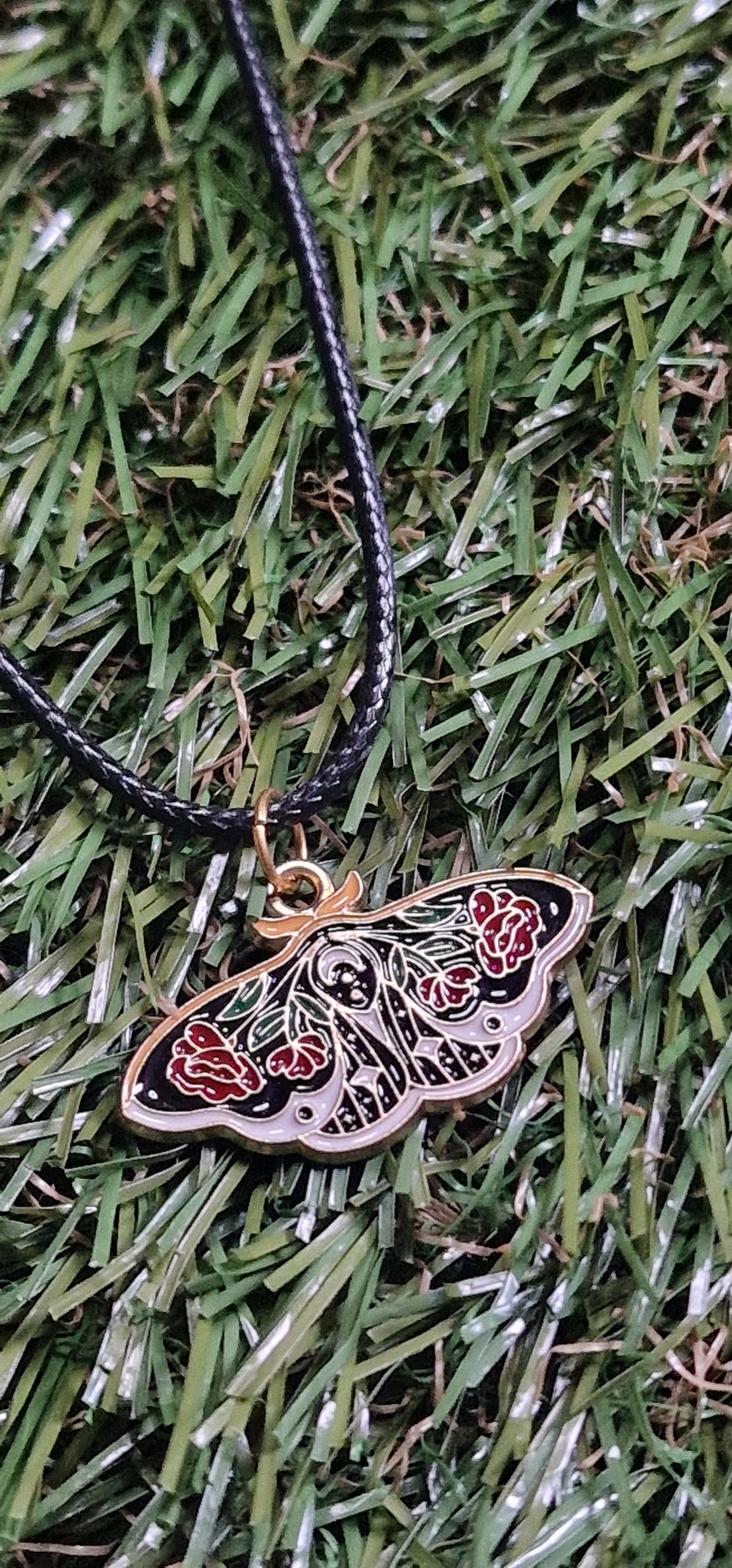 Spiritual Moth Necklace